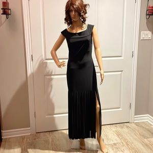 Frank Lyman long black Evening gown. NWT. Size 6.
